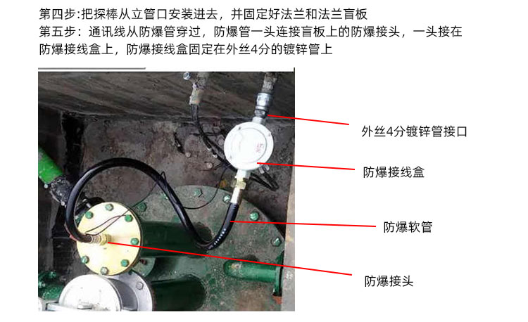 加油站油罐液位儀下裝內(nèi)裝安裝圖片視頻教程